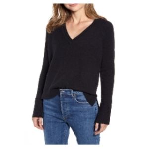 J. Crew V-Neck Sweater in Supersoft Yarn
